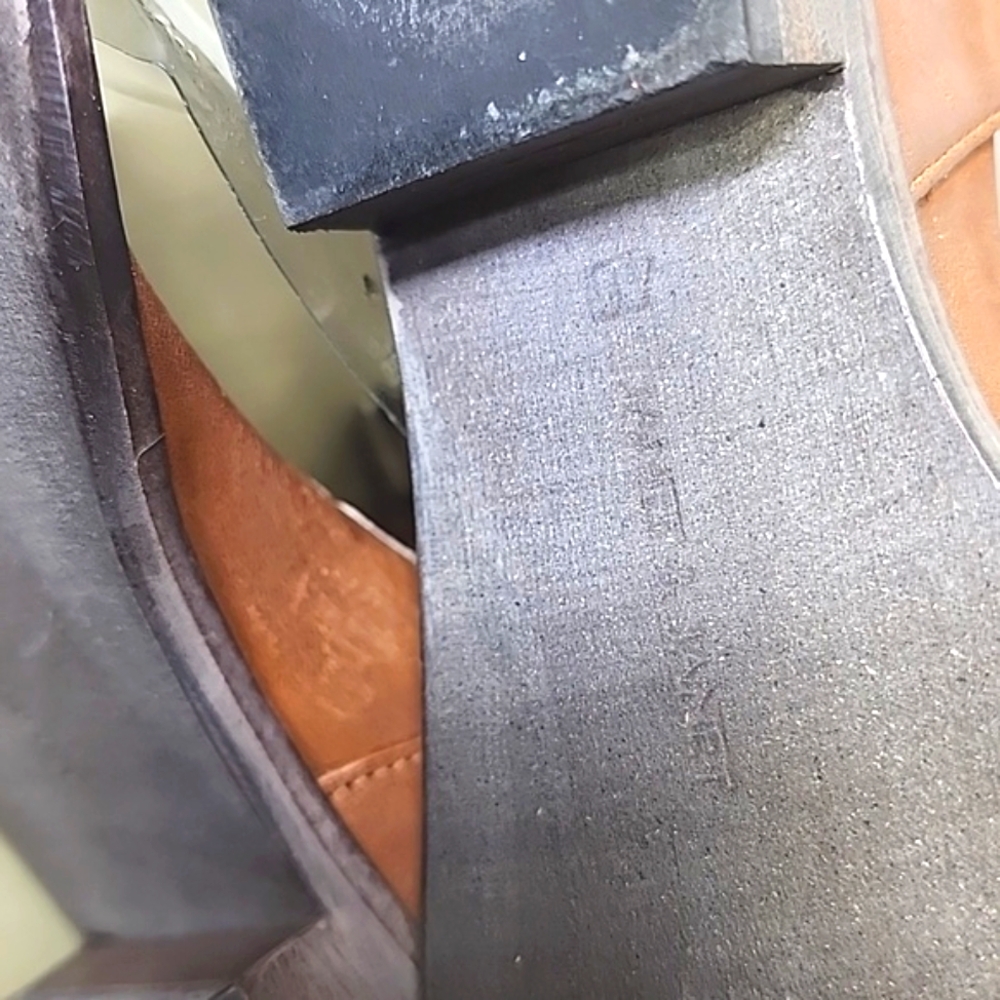 Janet & Janet Leather Women's Tan Sandals. Made In Italy. With Box And Dust Bag. - Picture 6 of 13